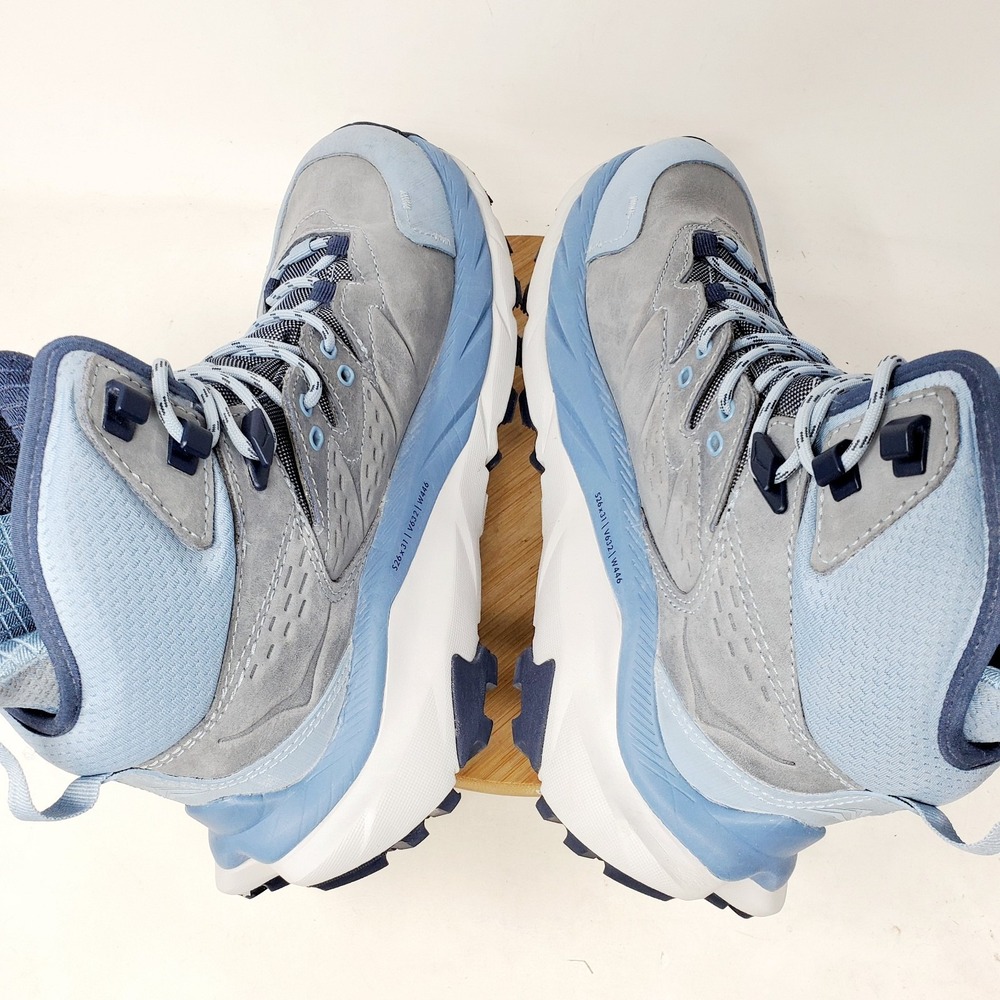 Hoka One One Kaha 2 GTX Shoes Womens 7 Blue Trail High Top Hike Comfort Sneaker - Picture 9 of 13